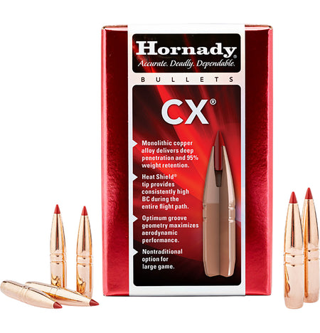 Hornady .224 Caliber 65 Grain CX Component Bullets 50CT