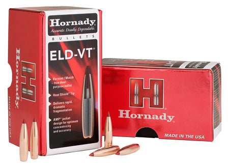Hornady .257 Caliber 95 Grain ELD-VT Component Bullets 100CT