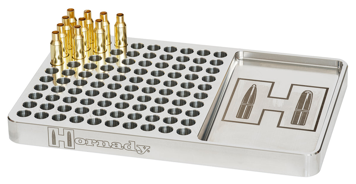 Hornady Anodized Aluminum Reloading Case Block
