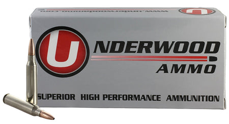Underwood Ammo .223 Remington  62 grain Solid Monolithic Hollow Point ammunition