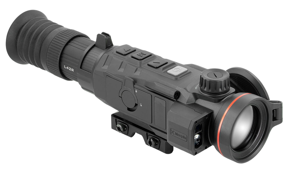 Nocpix Rico 2 L48R LRF Thermal Weapon Sight 4x42mm Black 384x288 12 Microns