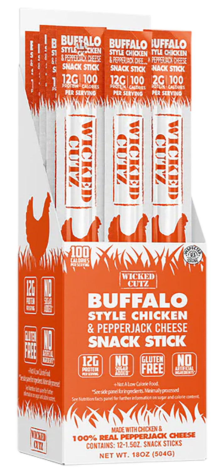 Wicked Cutz WCCS12BC Buffalo Chicken Cheese Sticks 12