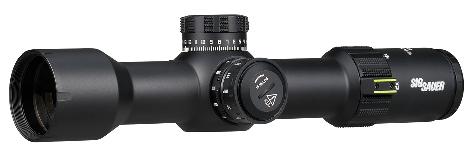 SIG SOTD62111 Tango-DMR 2-12x42 34mm Tube 0.25 MOA Adjustment Rifle Scope