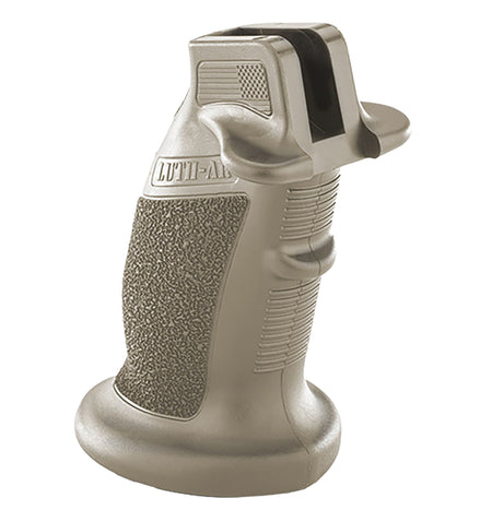Luth-AR Ambidextrous Wing Grip FDE for AR Platform