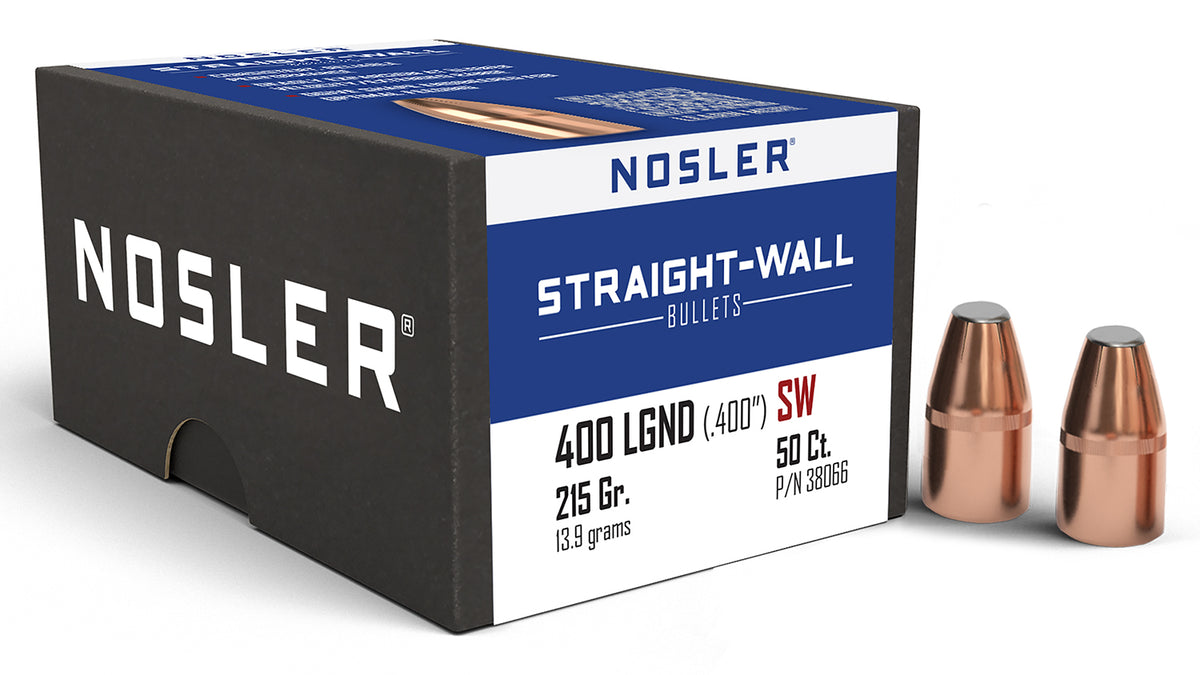 Nosler .400" 215 Grain Power Point 400 Legend Bullets 50-Count