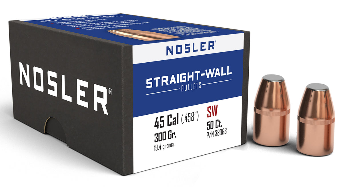 Nosler .458" 300 Grain Power Point Bullets 50-Count