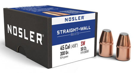 Nosler .458" 300 Grain Power Point Bullets 50-Count