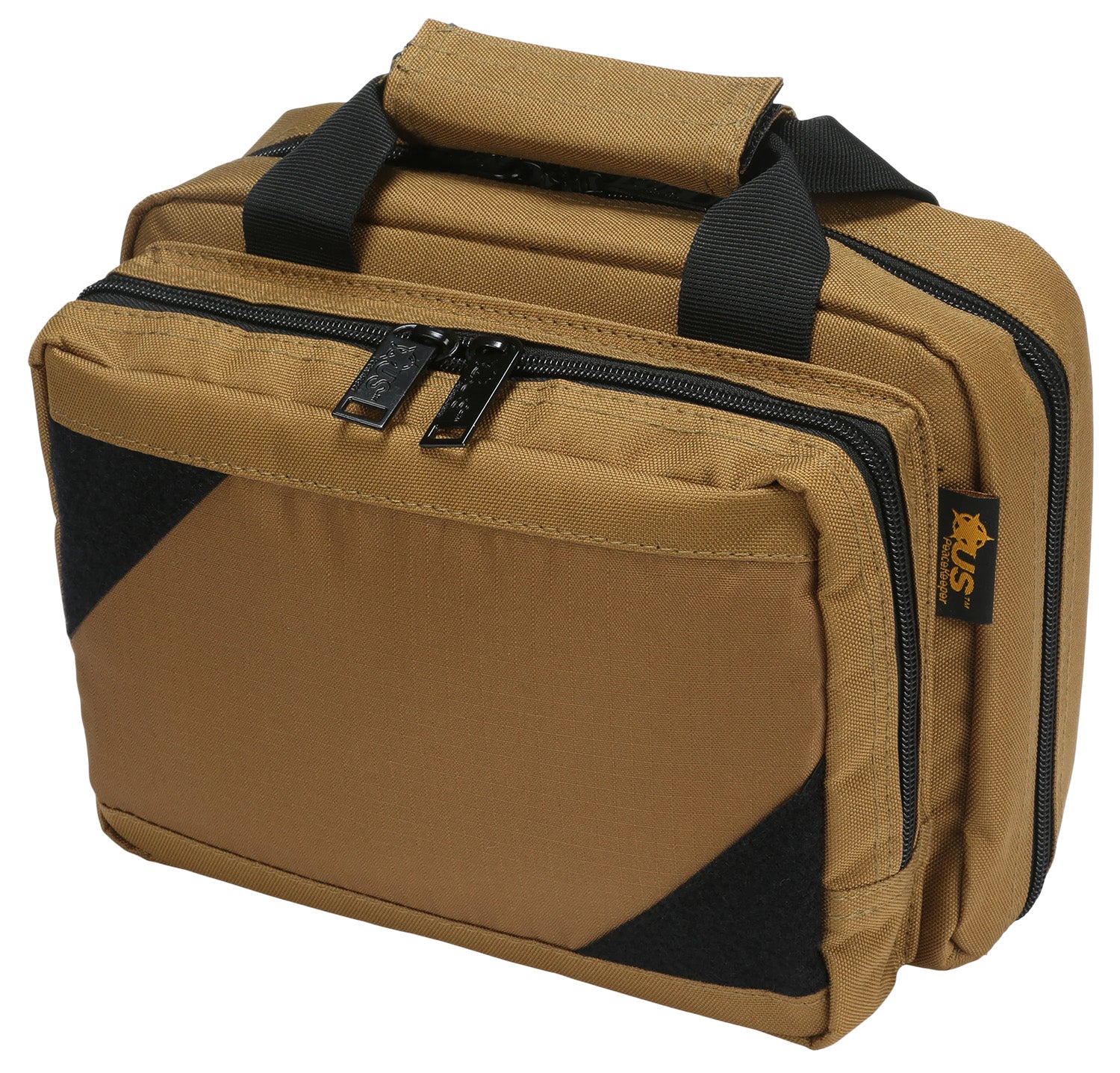 US PeaceKeeper Tan 13.5x9.5x3 Macro Mini Range Bag, 1000 Denier Nylon P21309