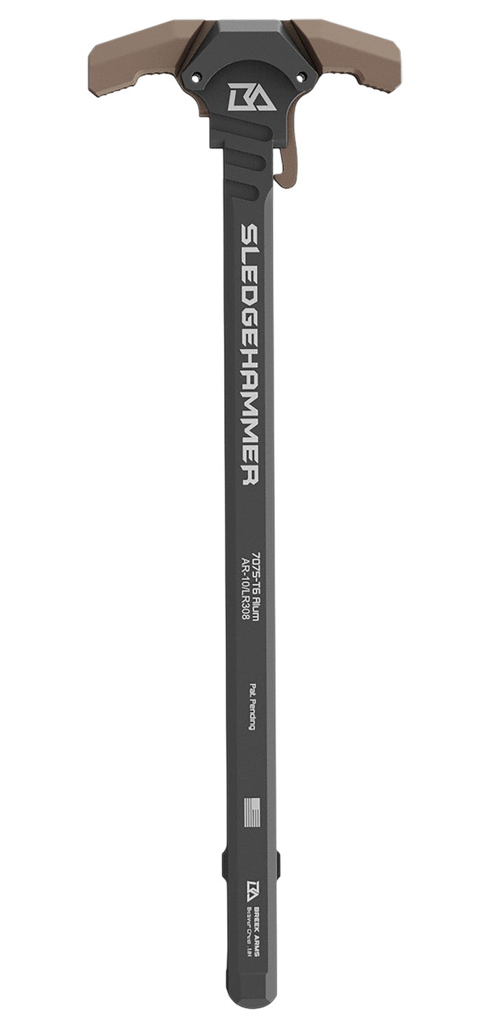 Breek Arms AR-10 Sledgehammer Ambidextrous Charging Handle FDE Finish