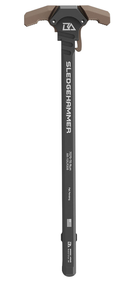 Breek Arms AR-10 Sledgehammer Ambidextrous Charging Handle FDE Finish