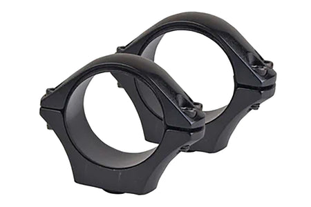 Tikka S1300925 Black 1-Inch High Opti-Lock Scope Rings Steel Pair