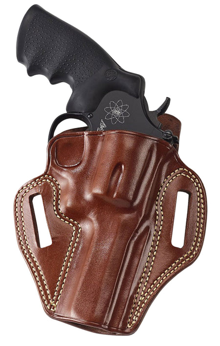 Galco CM266 Combat Master Tan Leather OWB Belt Slide Holster 1911 Pistol Right Hand