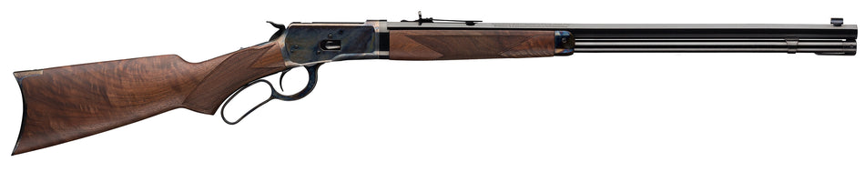 Winchester Repeating Arms 534283124 Model 1892 Deluxe Takedown Full Size 44 Rem Mag 11+1 24" Polished Blued Octagon Barrel, Color Case Hardened Steel Receiver, Grade V/VI Walnut Fixed Stock
