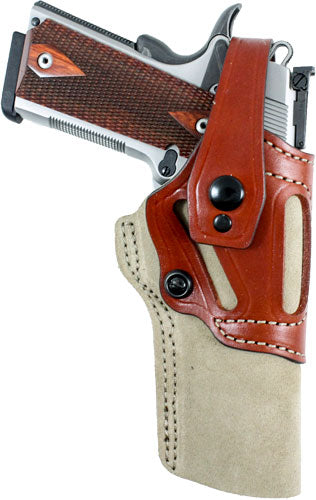 DeSantis Wild Hog OWB Natural Leather Ambidextrous Holster 1911 5" Barrel