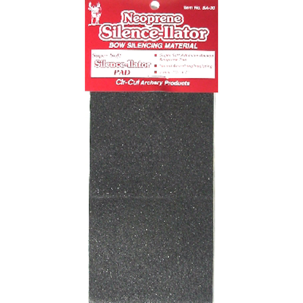 Cir-Cut Silence-Ilator Adhesive Neoprene Pads 3.5x7 in. 2 pk.