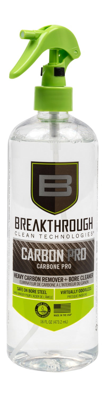Breakthrough Clean Technologies Carbon Pro Firearm Bore Cleaner, 16 Ounce Trigger Spray
