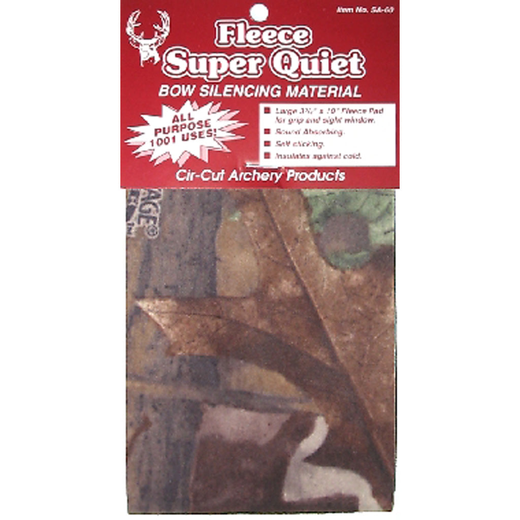 Cir-Cut Camouflage Micro Fleece Silencing Material 10x3.75 in.