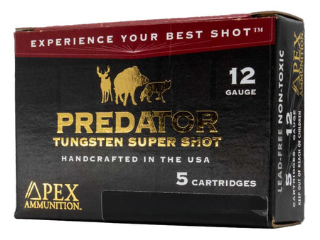 Apex 12 Gauge Shotgun Ammo Predator TSS 3 in 2 oz BB