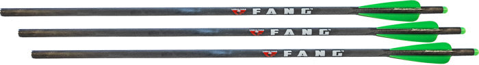 PSE 20" Carbon Crossbow Arrow Fang Fits PSE Coalition Xbow 3 Pack
