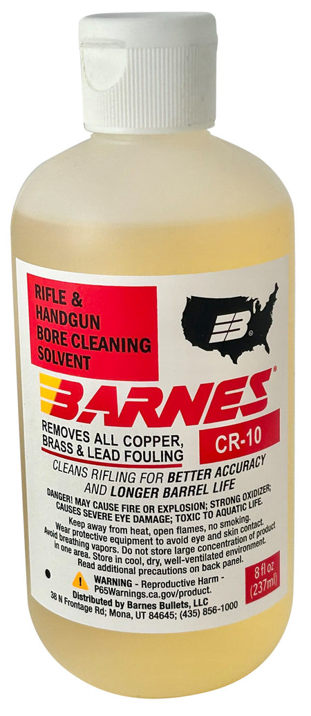 Barnes Bullets CR-10 Rifle Bore Cleaning Solution 8 oz