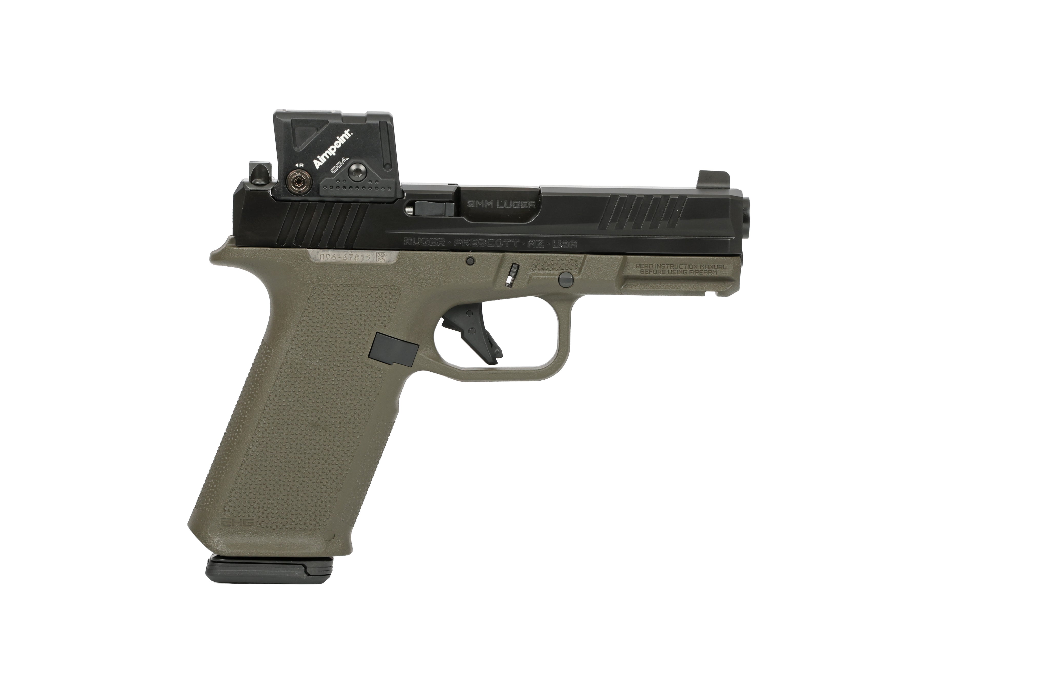 RXM 9MM BLK/ODG 17+1 4" COA 19466 AIMPOINT COA RED DOT