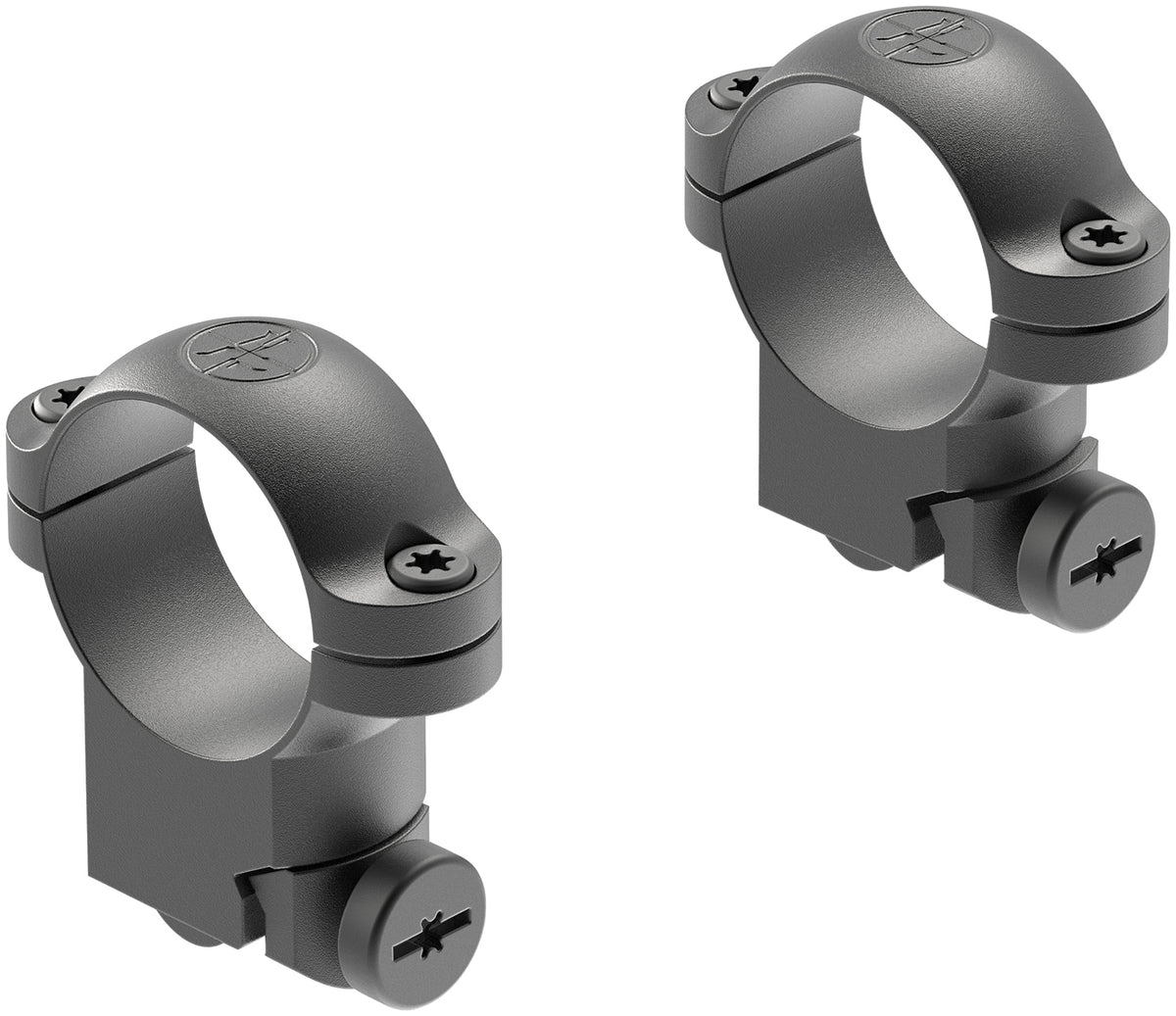 Leupold 170351 Ruger M77 Ringmounts 1" Medium Matte Black
