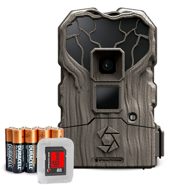 STC QS24NGK 12MP No Glow 60ft Trail Camera with 8GB SD Card