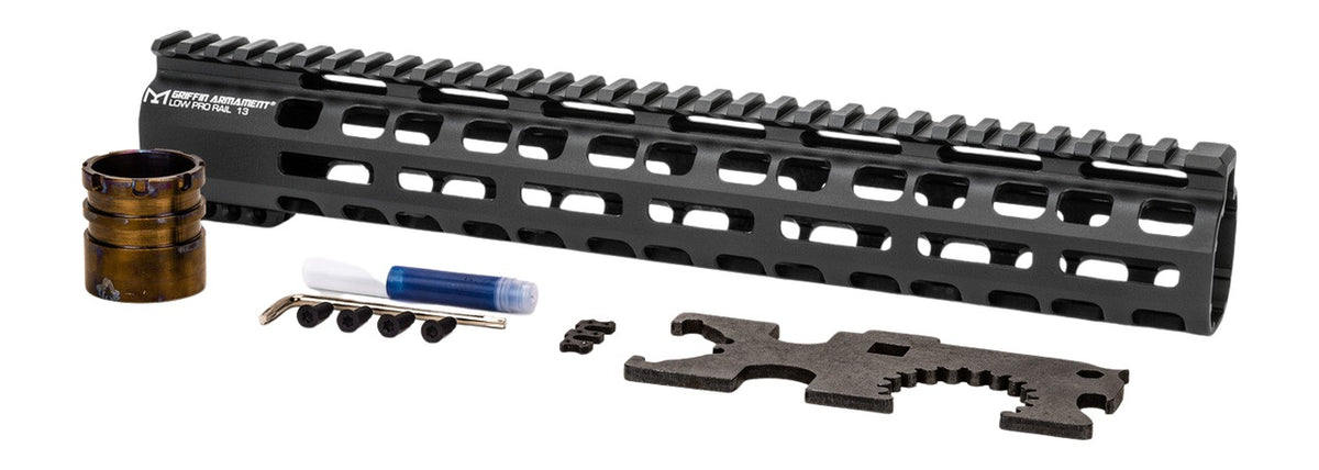Griffin DUAL-LOK EZ Brake M13x.75 30 Caliber 17-4 Stainless