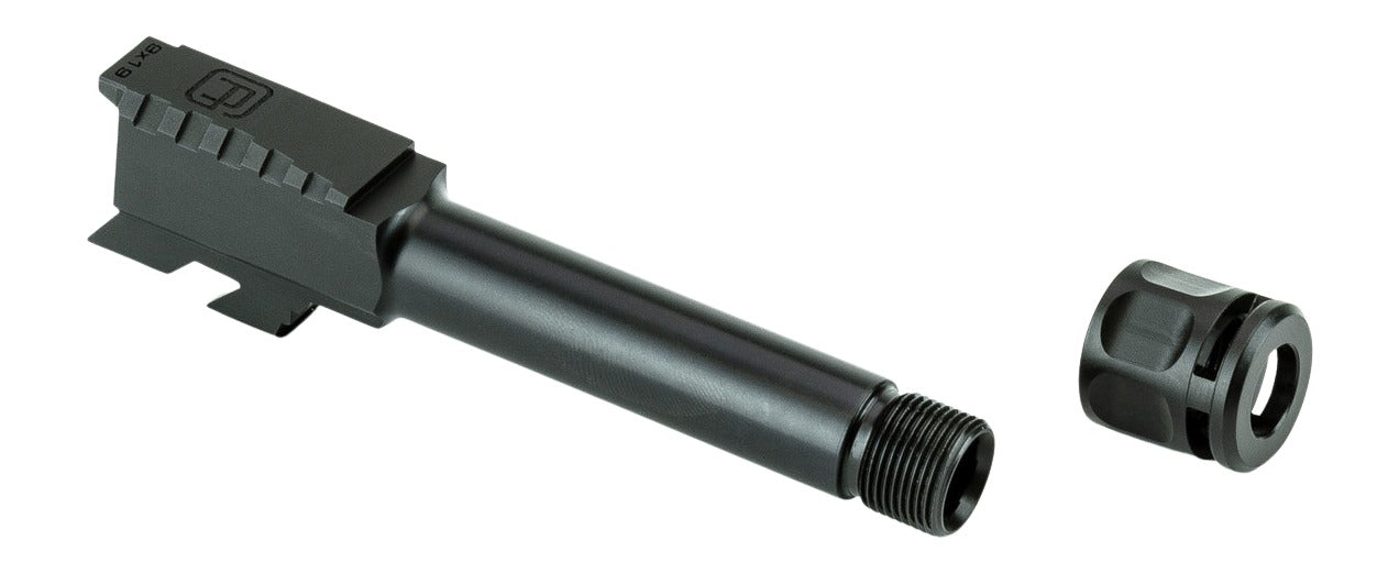Glock Pistol Barrel with Integrated Micro Compensator
