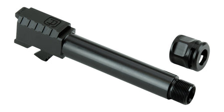 Griffin Armament ATM Threaded Barrel for Glock 19 Gen 5, 9MM, 4.5-Inch, 1/2X28, Includes Comp