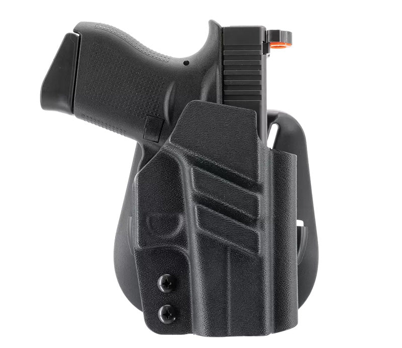 1791 Tactical Kydex Outside Waistband Paddle Holster GLK 43 Black RH