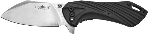 Camillus Chunk Folding Cleaver 7.25" Overall Stainless/Black Finish