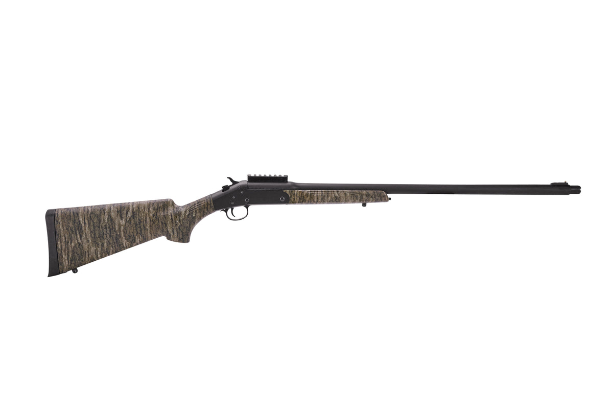 Stevens 19252 301 Turkey 410 Gauge 3" 1rd 26" Matte Black Barrel, Mossy Oak Bottomland Ambidextrous Includes Extra-Full Choke Tube