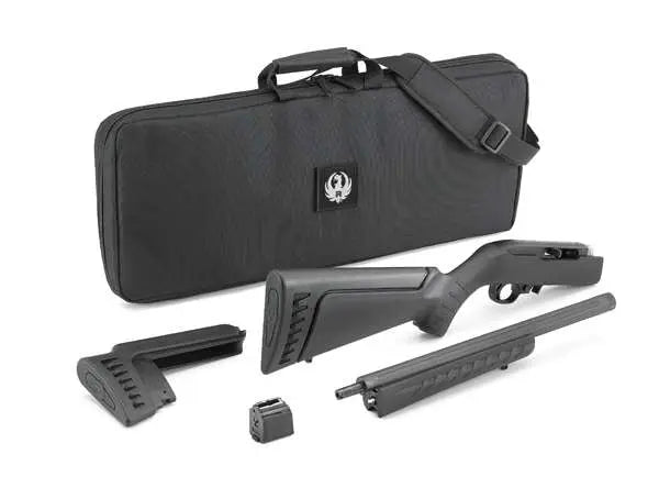 dRUGER 10/22 TAKEDOWN 22LR RIFLE 16.1" BLK SYNTH STK 10RD THRDED