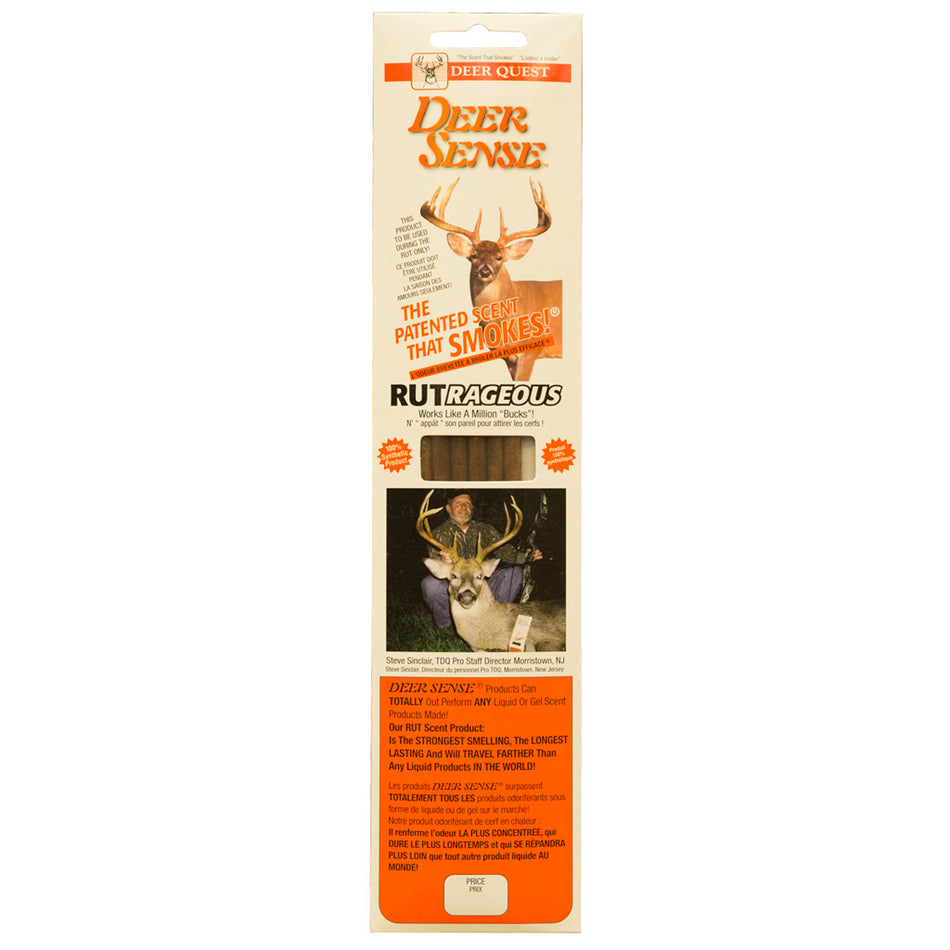 Deer Quest Deer Sense Rutrageous Smoke Attractant 6 pk.