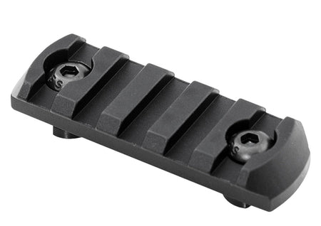 Mission First Tactical TMMLR5-BL Tekko Metal MLOK 5 Slot Rail 2-3/8" Black
