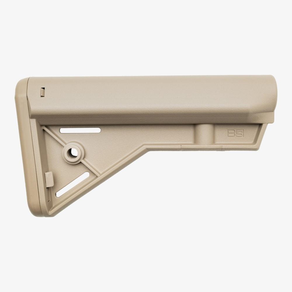 B5 Systems Bravo-C Fixed Buttstock for AR Carbine Mil-Spec FDE