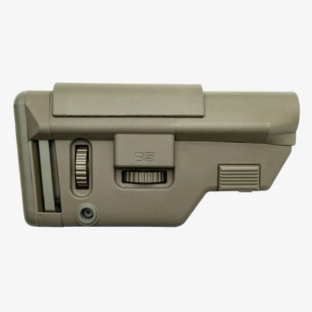 B5 Systems Collapsible Precision Rifle Stock Medium OD Green