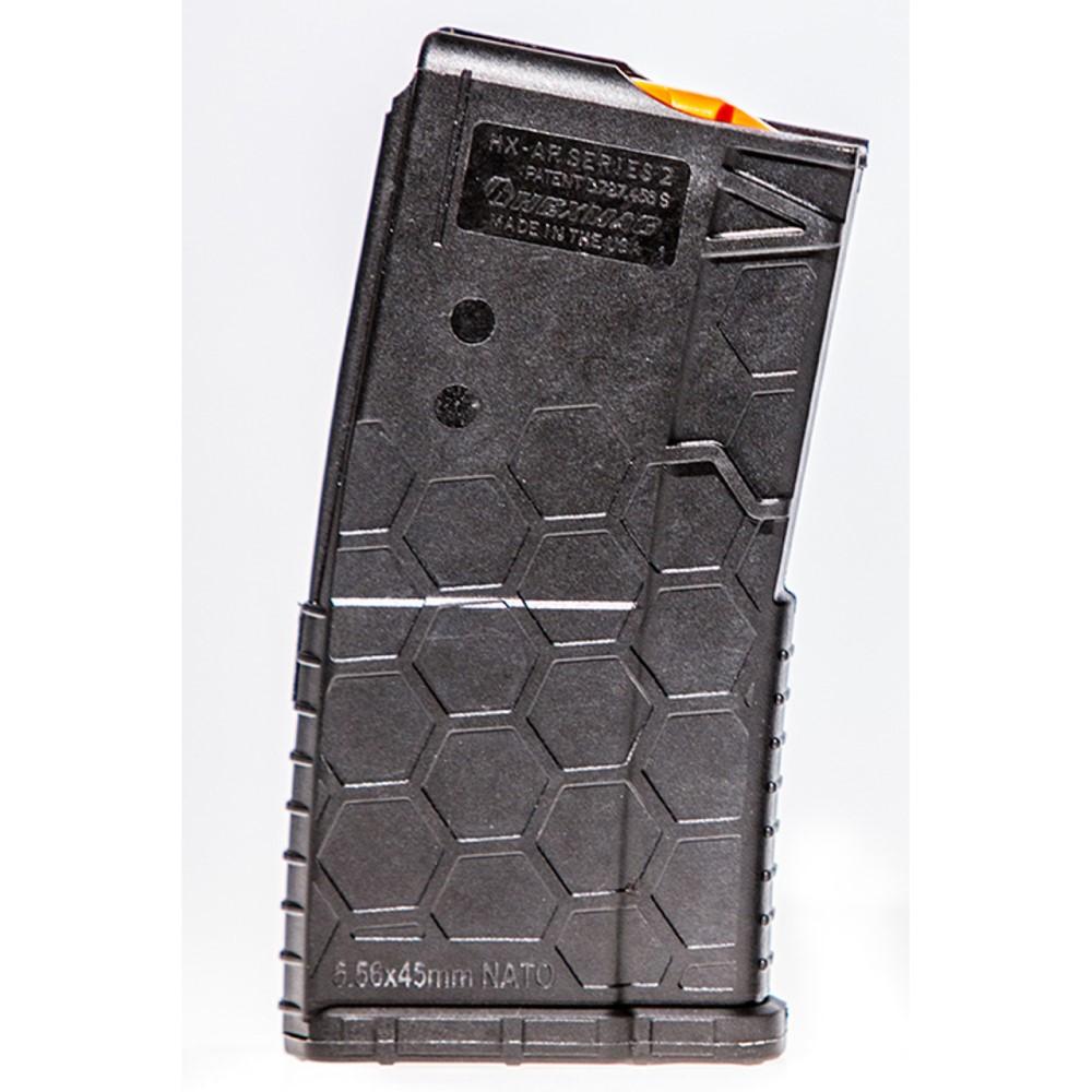 Hexmag AR-15/M4/M16 Shorty Magazine Black Orange .223/5.56x45mm 20/rd