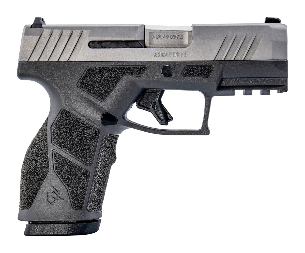 Taurus 1-GX2939G-10 GX2 9mm Luger 10+1 3.37" Matte Stainless Steel Barrel, Matte Serrated Stainless Steel Slide, Matte Gray Polymer Frame w/Picatinny Rail, Polymer Grip