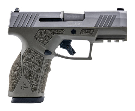 Taurus 1-GX2939O-10 GX2 9mm Luger 10+1 3.37" Matte Stainless Steel Barrel, Matte Serrated Stainless Steel Slide, OD Green Polymer Frame w/Picatinny Rail, Polymer Grip