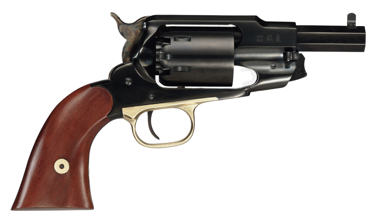 1858 ACE Revolver .44 Caliber 3" Barrel Blued Finish Walnut Grips
