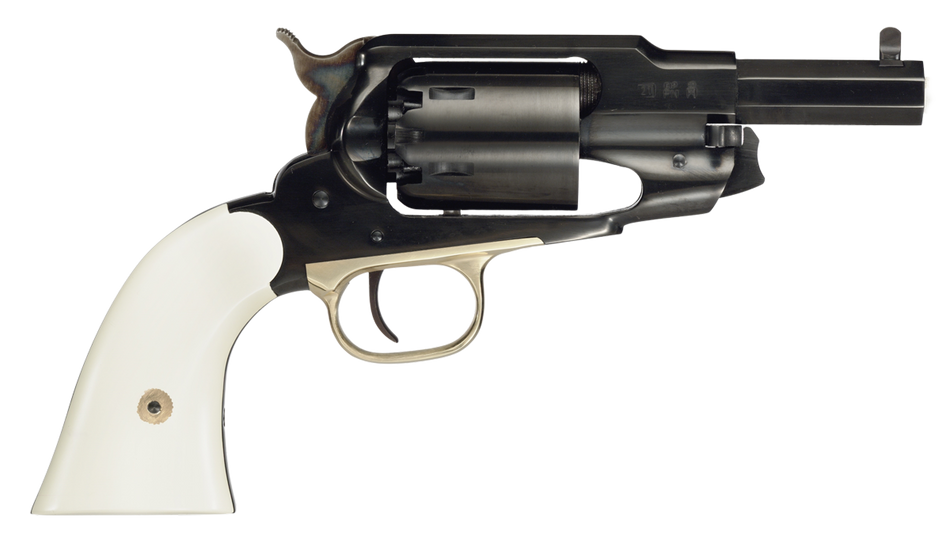 1858 ACE Revolver .44 Caliber 3" Barrel Blued White Walnut Grip Muzzleloader