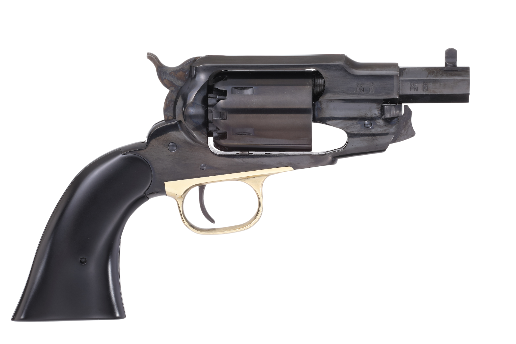 Taylor's & Co 1858 The Ace .44 Single-Action Revolver 3" Blued/Wood Black