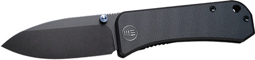 WE Knife Banter 2.9" S35VN Black Stonewash Blade Black G10 Handle