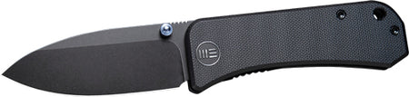 WE Knife Banter 2.9" S35VN Black Stonewash Blade Black G10 Handle