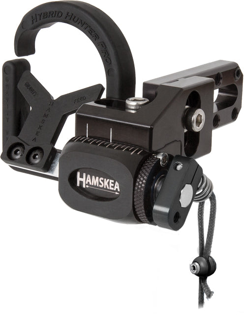 Hamskea Hybrid Hunter Pro RH Bow Arrow Rest Black