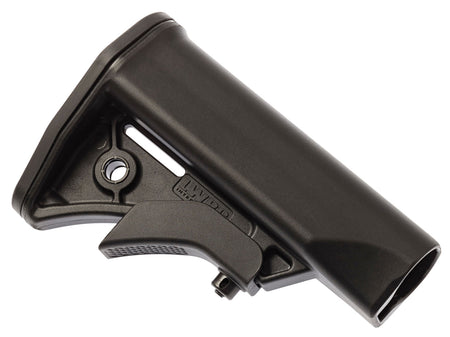 LWRC 2000124A01 Adjustable Compact Stock Black Synthetic Mil-Spec AR-15/M16