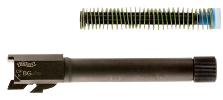 Walther Arms 281329710 PPQ 9mm 4.6" Threaded Barrel, Polygonal Rifled Steel, Black