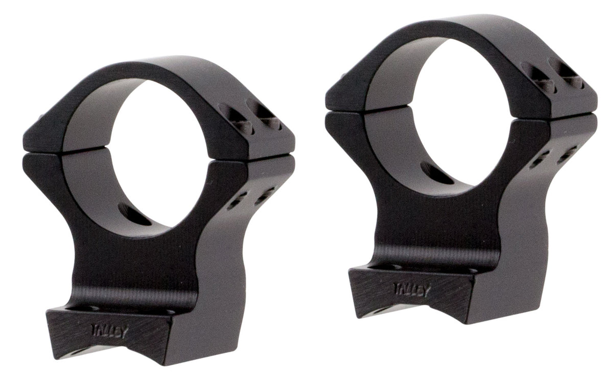 Talley 950735 Black Anodized Scope Ring/Mount Combo 1" Tube Browning X-Bolt High Rings